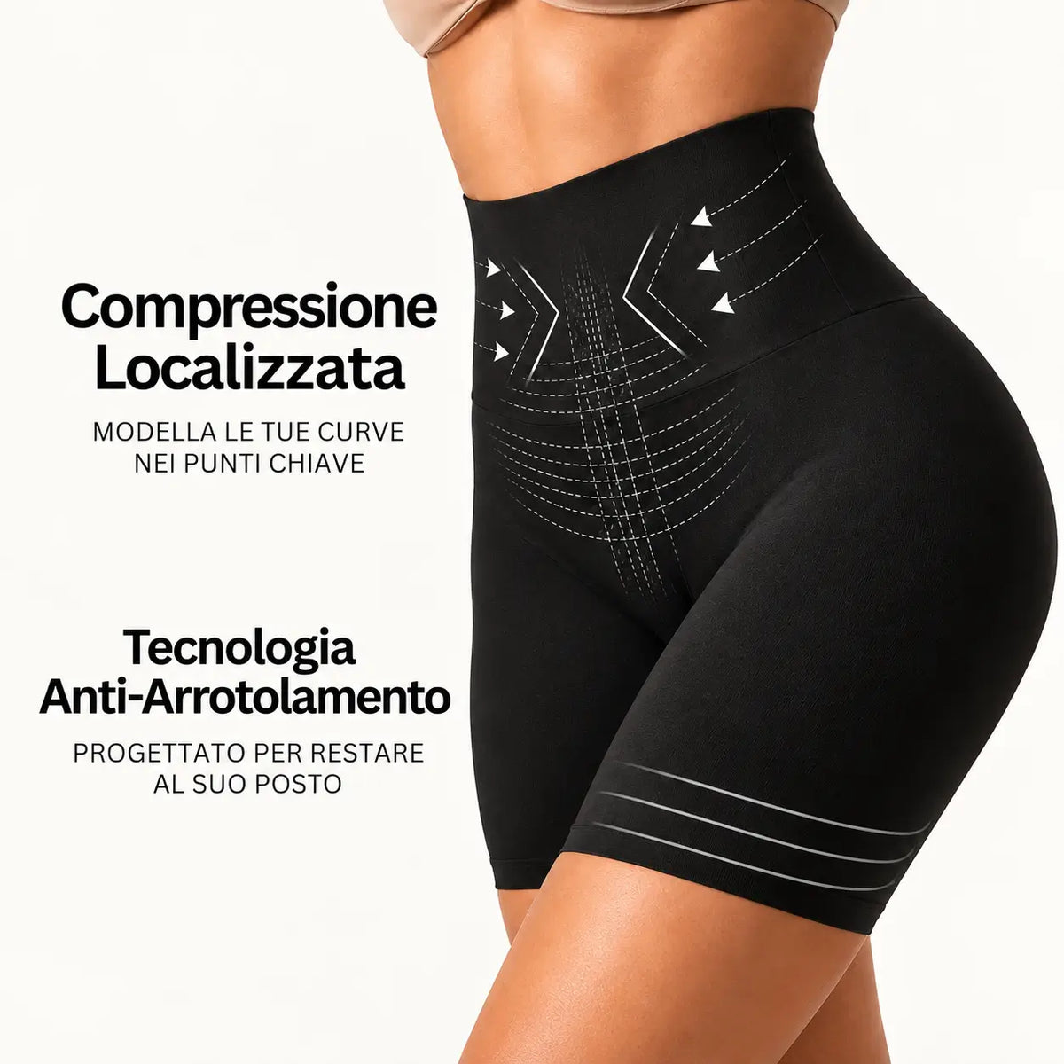 Curvely™ Total Comfort Zero Rolling Shorts