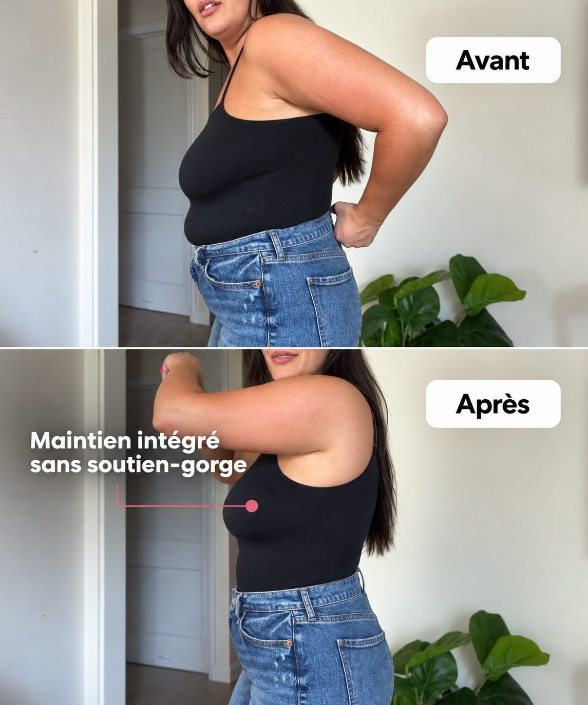 Curvely™ – Débardeur Sculptant 360°