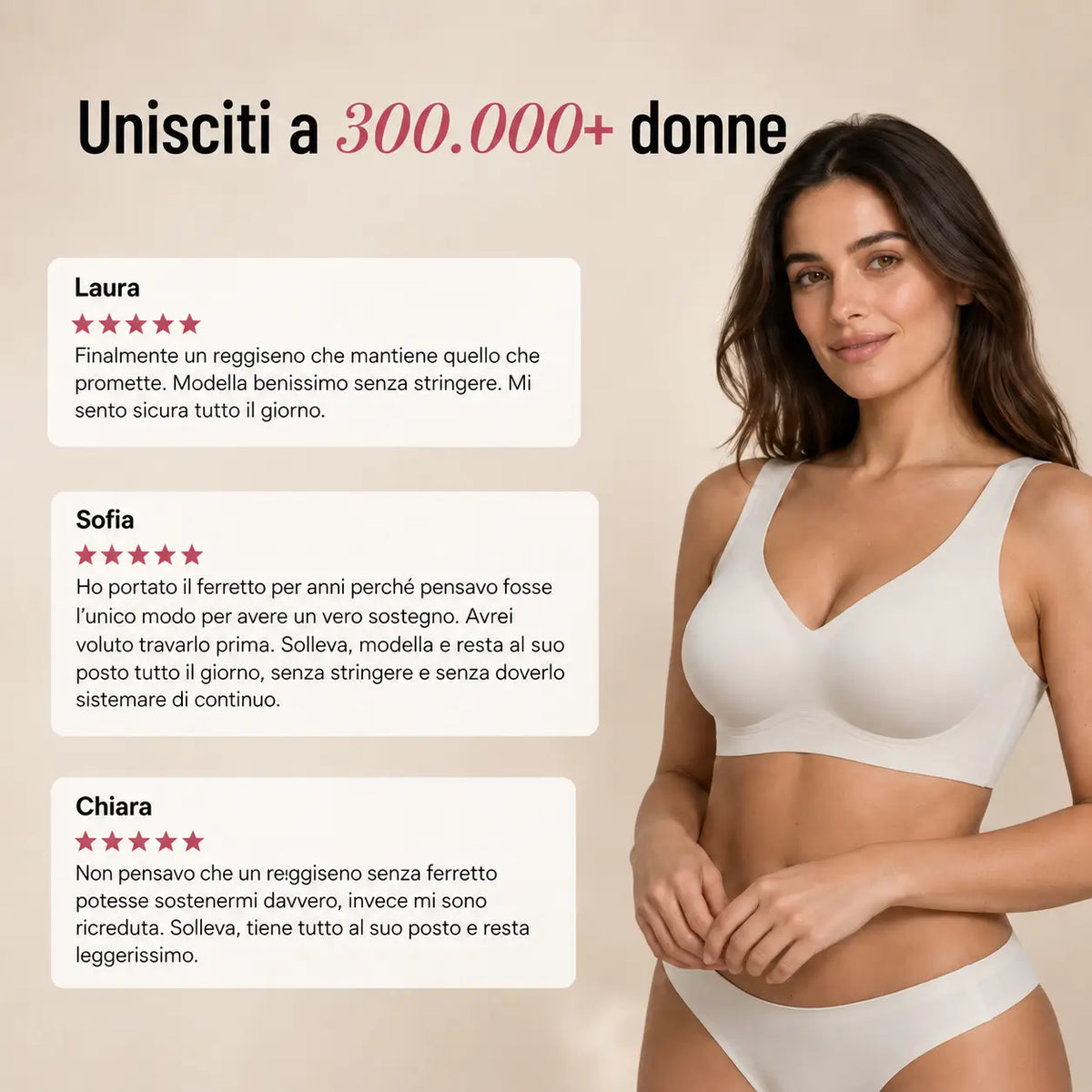 Curvely™ Reggiseno Premium Senza Cuciture