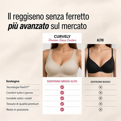 Curvely™ Reggiseno Premium Senza Cuciture