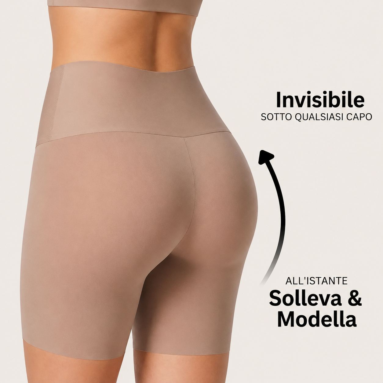 Short Modellante Curvely™ | Comfort assoluto, sostegno perfetto, anti-arrotolamento