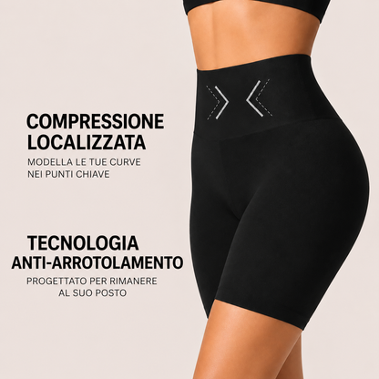 Short Modellante Curvely™ | Comfort assoluto, sostegno perfetto, anti-arrotolamento