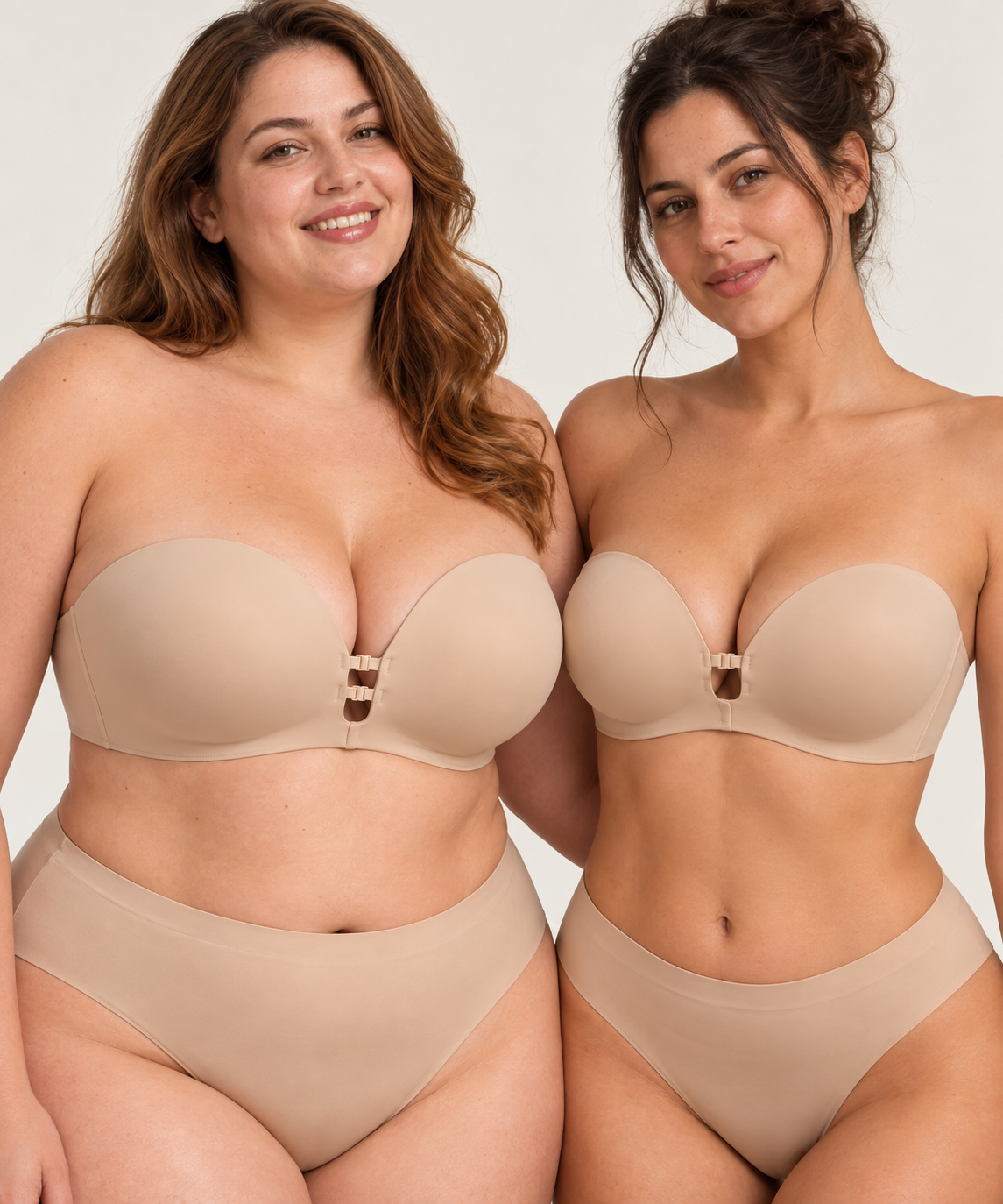 Soutien-gorge Invisible Push-Up Antidérapant Curvely®