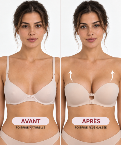 Soutien-gorge Invisible Push-Up Antidérapant Curvely®