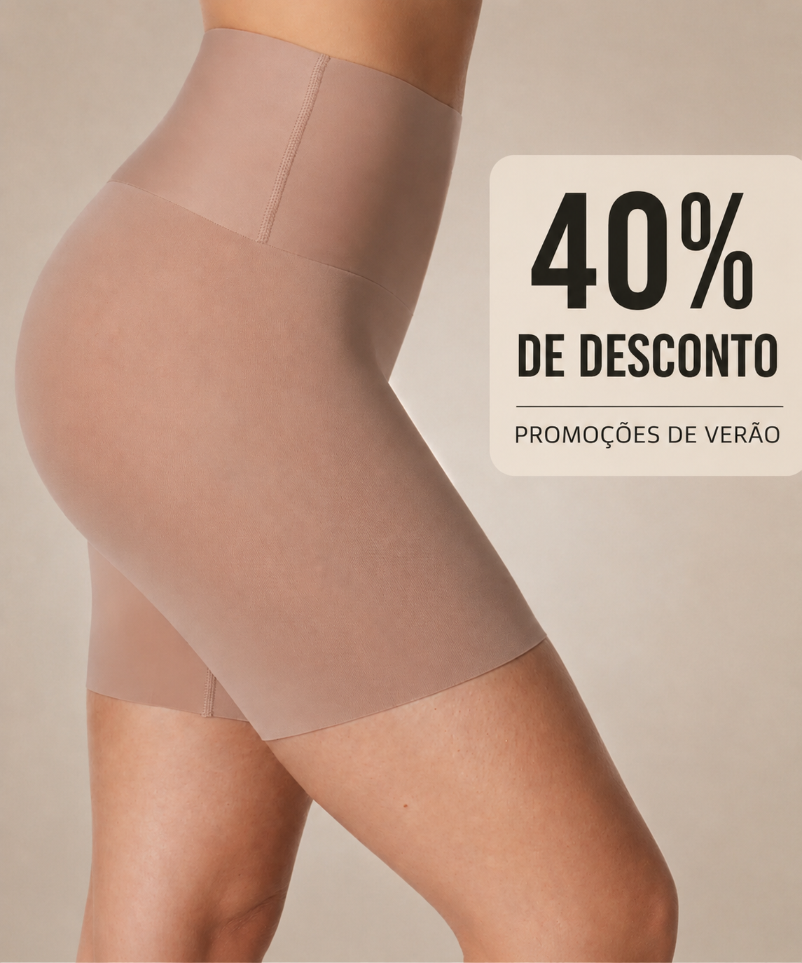 Short Modelador Curvely™ | Conforto absoluto, ajuste perfeito, anti-enrolamento