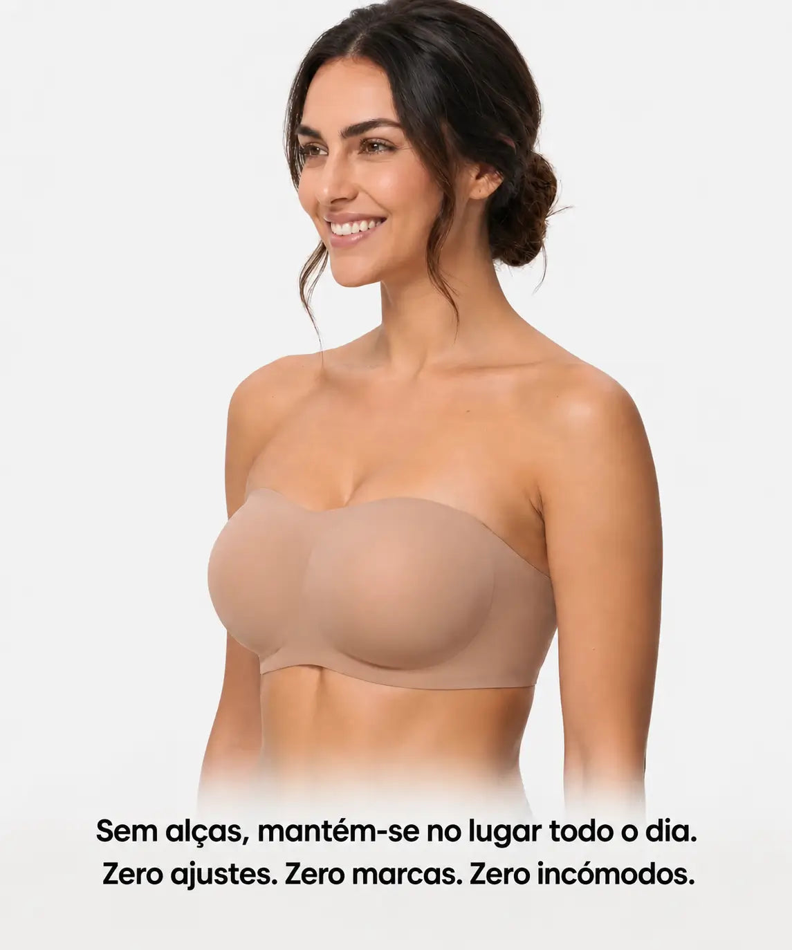 Curvely™ Soutien Invisível Sem Alças