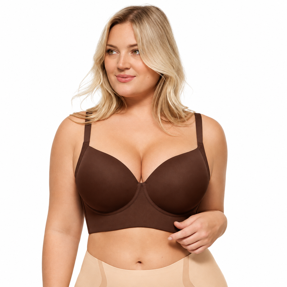 Curvely™ Soutien-Gorge Push-Up Gainant à Armatures