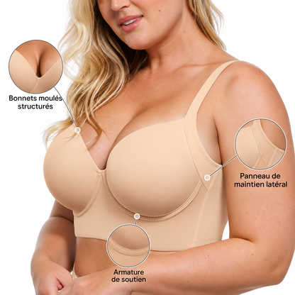 Curvely™ Soutien-Gorge Push-Up Gainant à Armatures