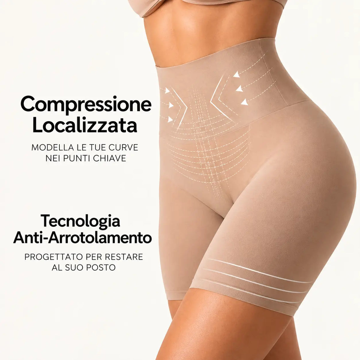 Curvely™ Total Comfort Zero Rolling Shorts