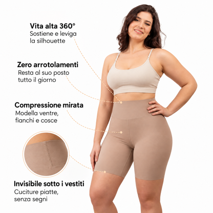 Short Modellante Curvely™ | Comfort assoluto, sostegno perfetto, anti-arrotolamento