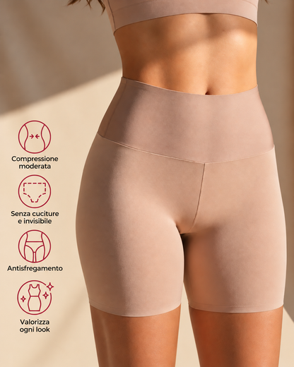 Short Modellante Curvely™ | Comfort assoluto, sostegno perfetto, anti-arrotolamento