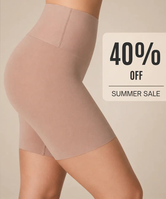 Curvely™ No-Roll Shaping Shorts