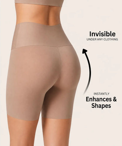 Curvely™ No-Roll Shaping Shorts