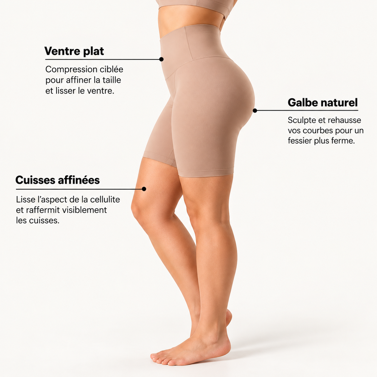 Curvely™ - Short Sculptant